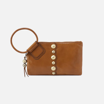 Sable Wristlet with Brass Accents