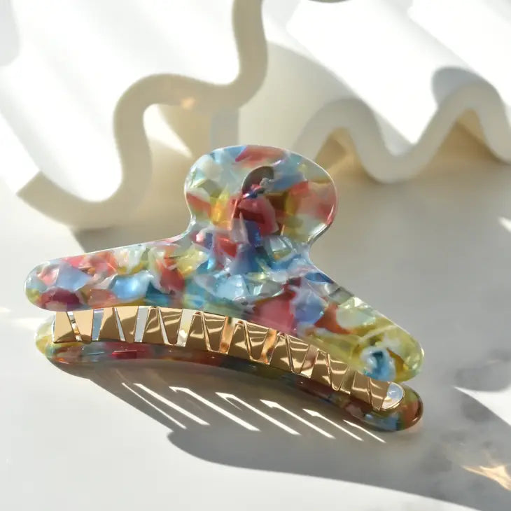 Fenna and Fei Cellulose Acetate Claw Clips - Simple Good