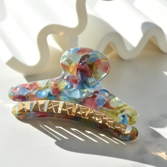 Fenna and Fei Cellulose Acetate Claw Clips - Simple Good