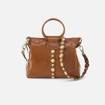 Medium Sheila Leather Satchel Bag