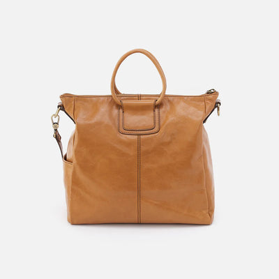 Large Sheila Leather Satchel Bag