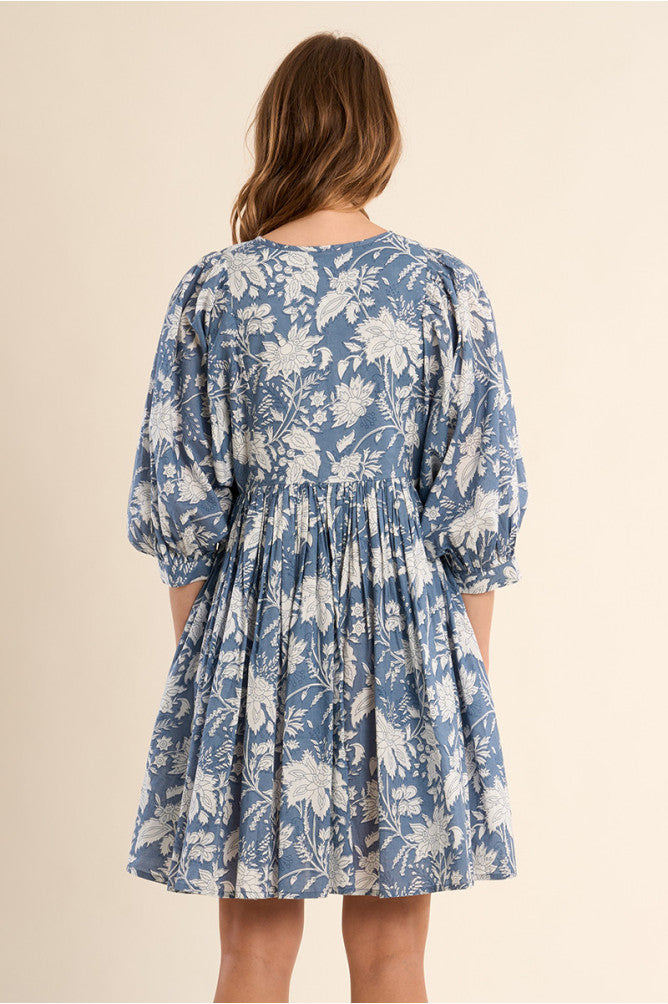 Cotton Knee Length Dress
