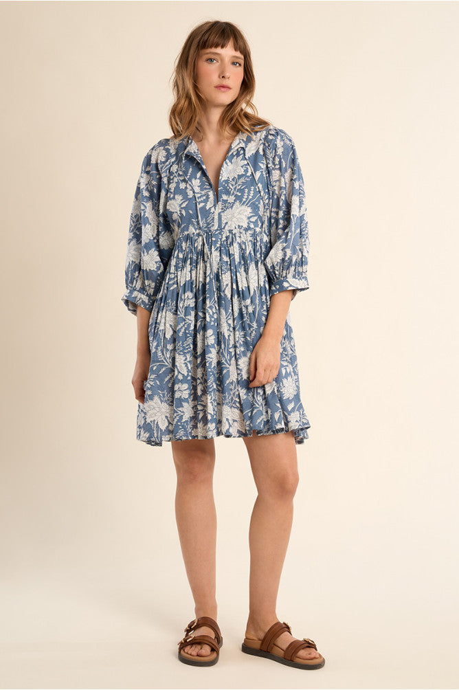 Women's Diviya Cotton Dress - Floral