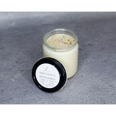 Queer Candle Co. Non Toxic Candle | Spiced Vanilla - Simple Good