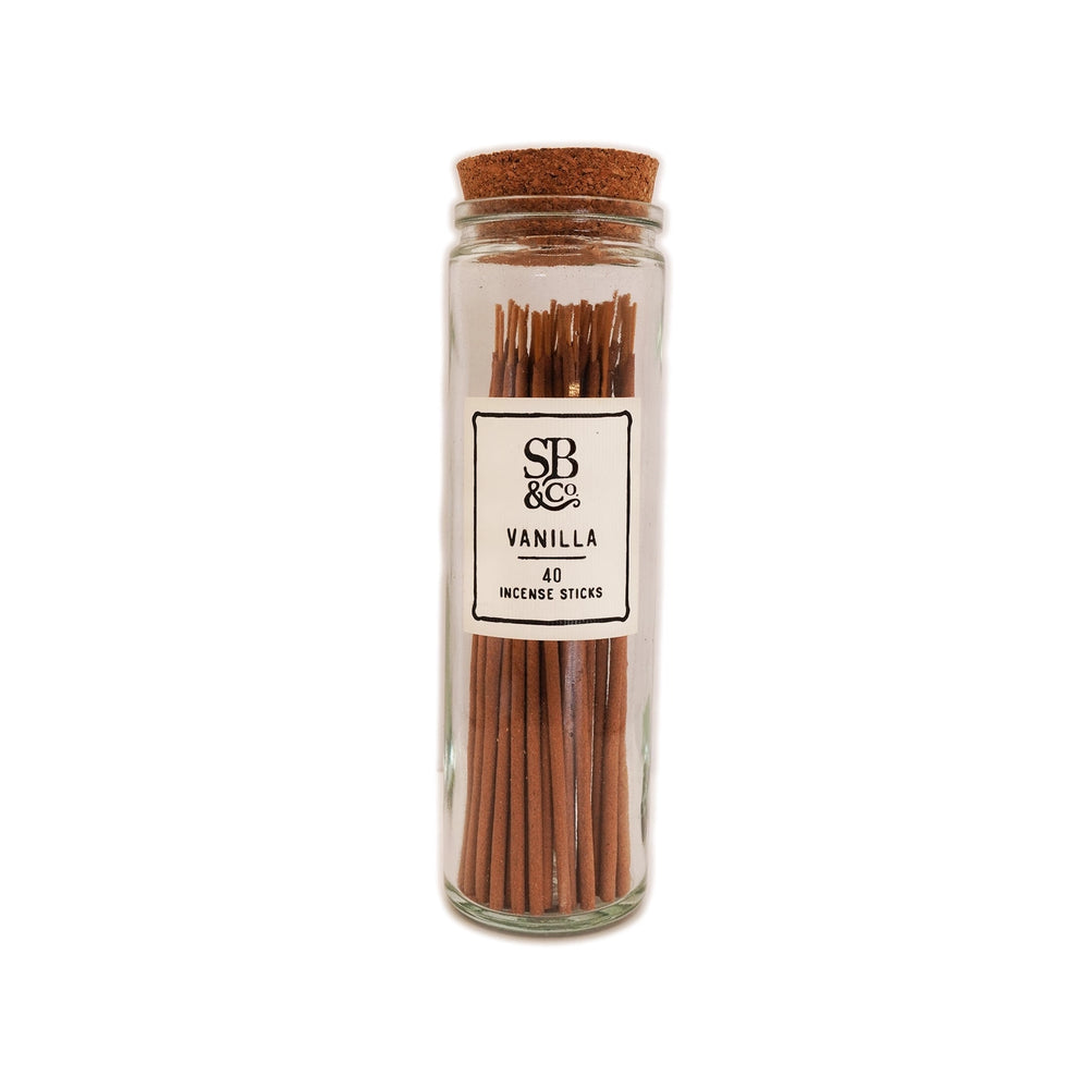 Incense in Glass Jar- 40 Sticks