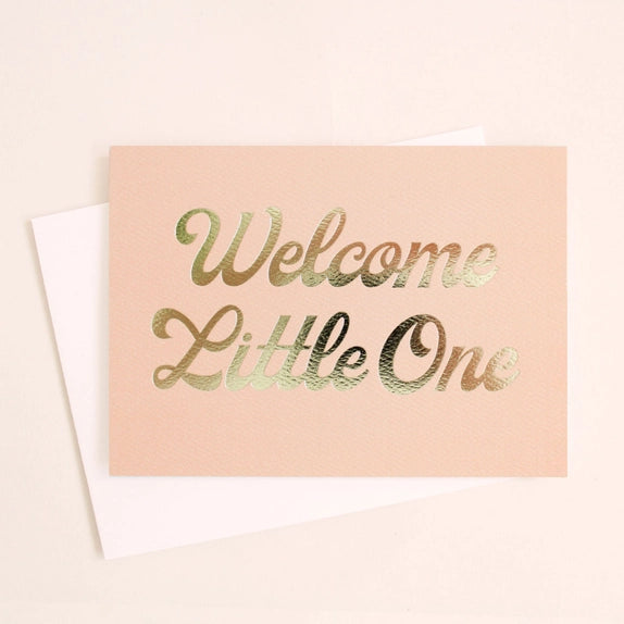 Sunshine Studios Welcome Little One Card - Simple Good