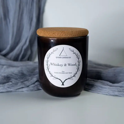 Non Toxic Candle | Whiskey & Wood