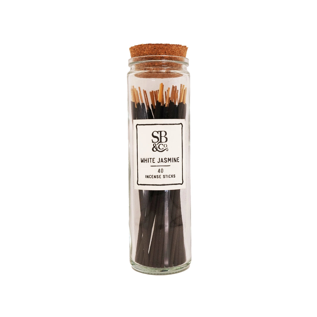 Incense in Glass Jar- 40 Sticks