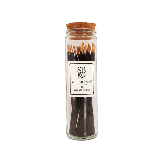 Incense in Glass Jar- 40 Sticks