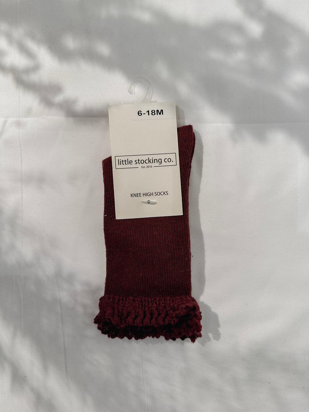 Lace Top Knee High Socks for Babies