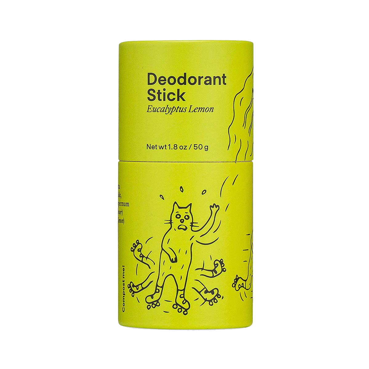 Meow Meow Tweet Eucalyptus Lemon Deodorant Stick - Simple Good