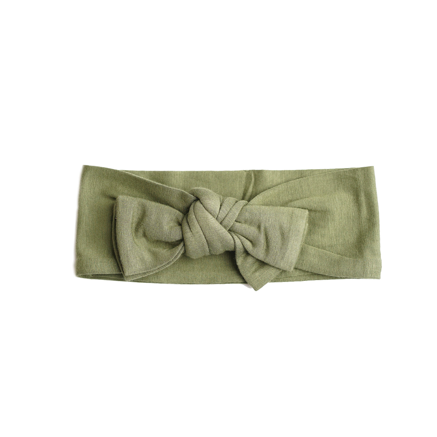Emerson and Friends SALE Olive Bamboo Headband Bow - Simple Good