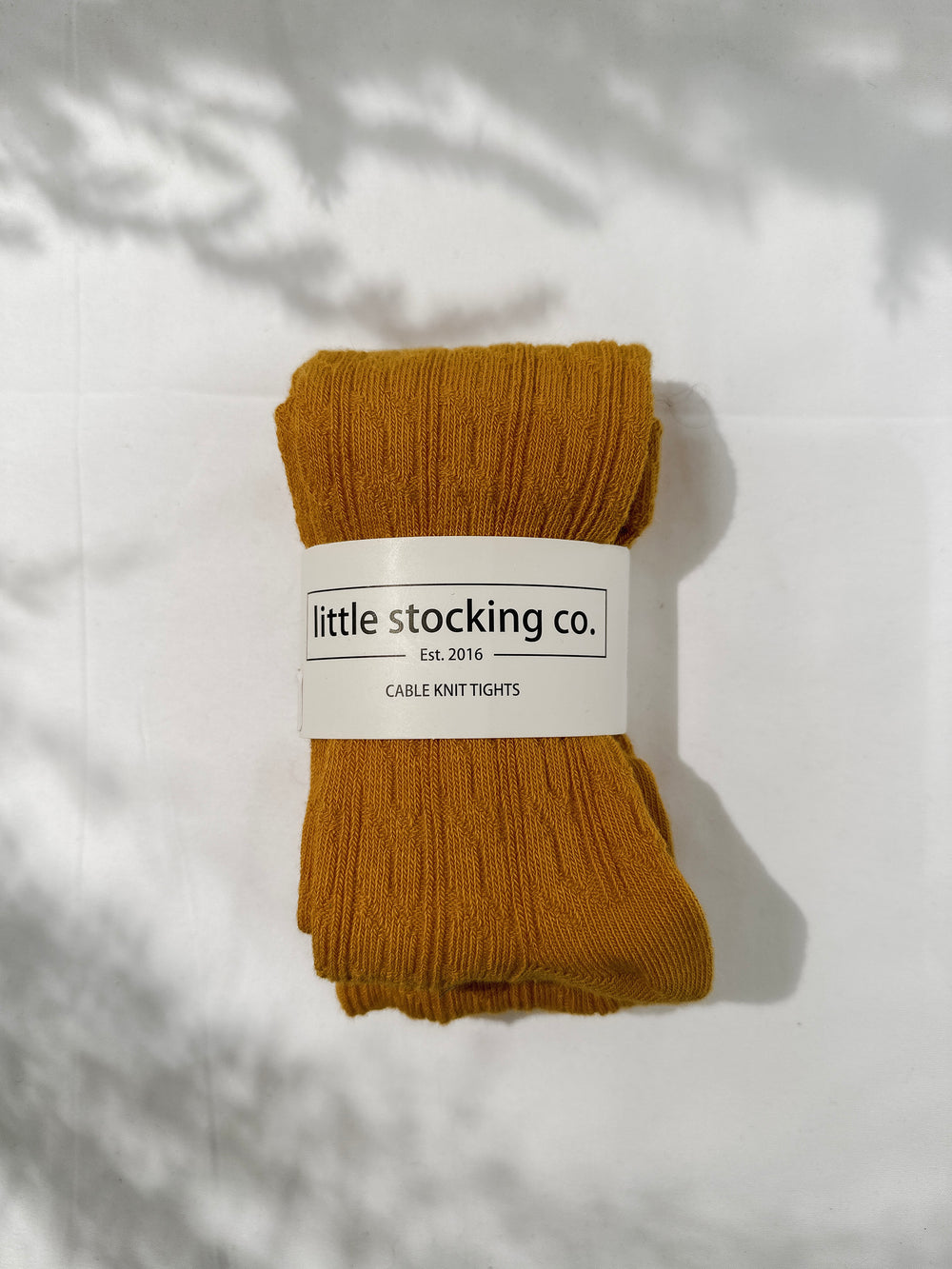 Little Stocking Co Children's Cable Knit Tights