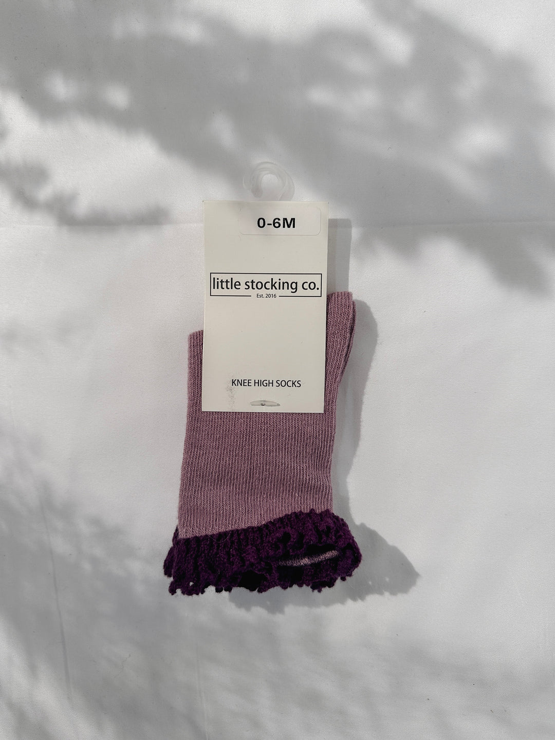 Lace Top Knee High Socks for Babies
