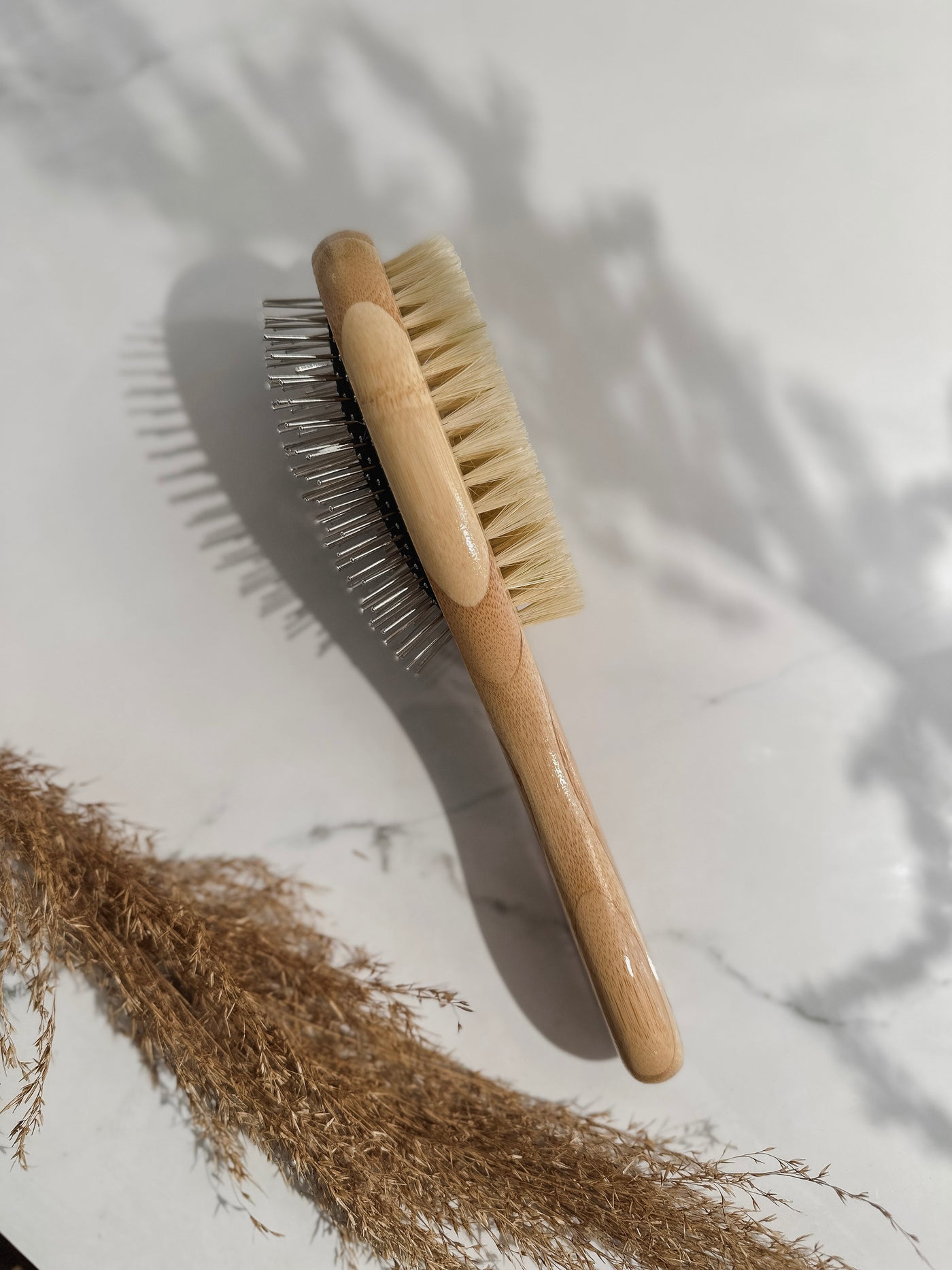 Bamboo Dog Brush