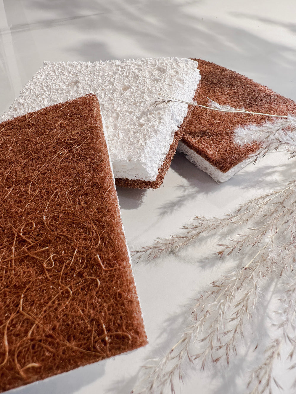 Sets of Plastic Free Coconut Sponges