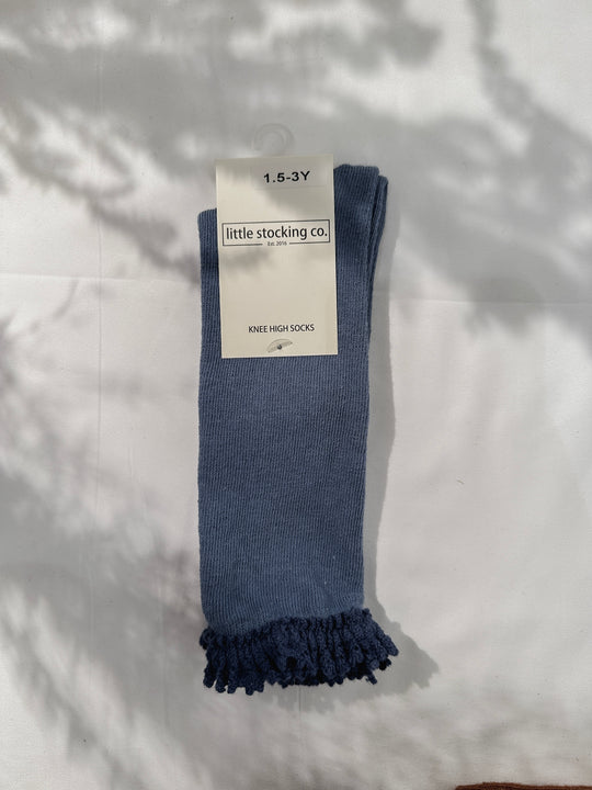 Lace Top Knee High Socks for Babies