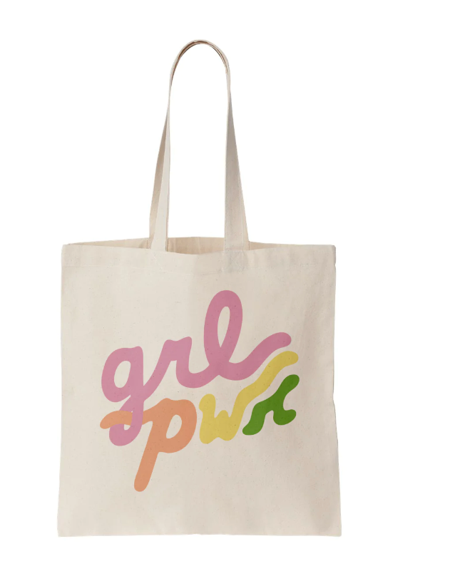 The New Class GRLPWR RAINBOW TOTE BAG - Simple Good