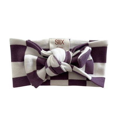 SIIX Collection Berry Cheesecake Checkerboard / Organic Bow - Simple Good