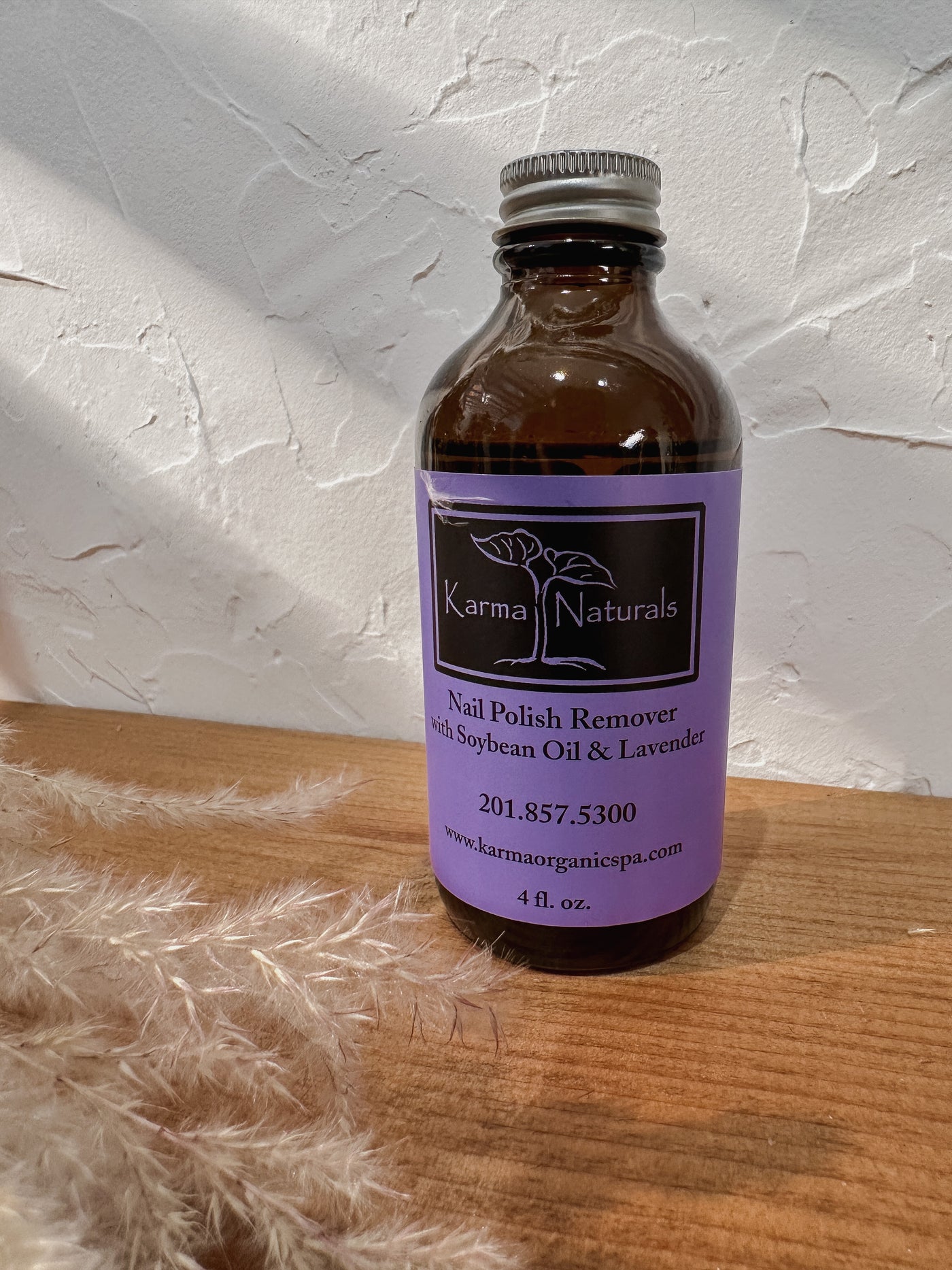 Lavender Vegan Soybean Oil Nail Polish Remover