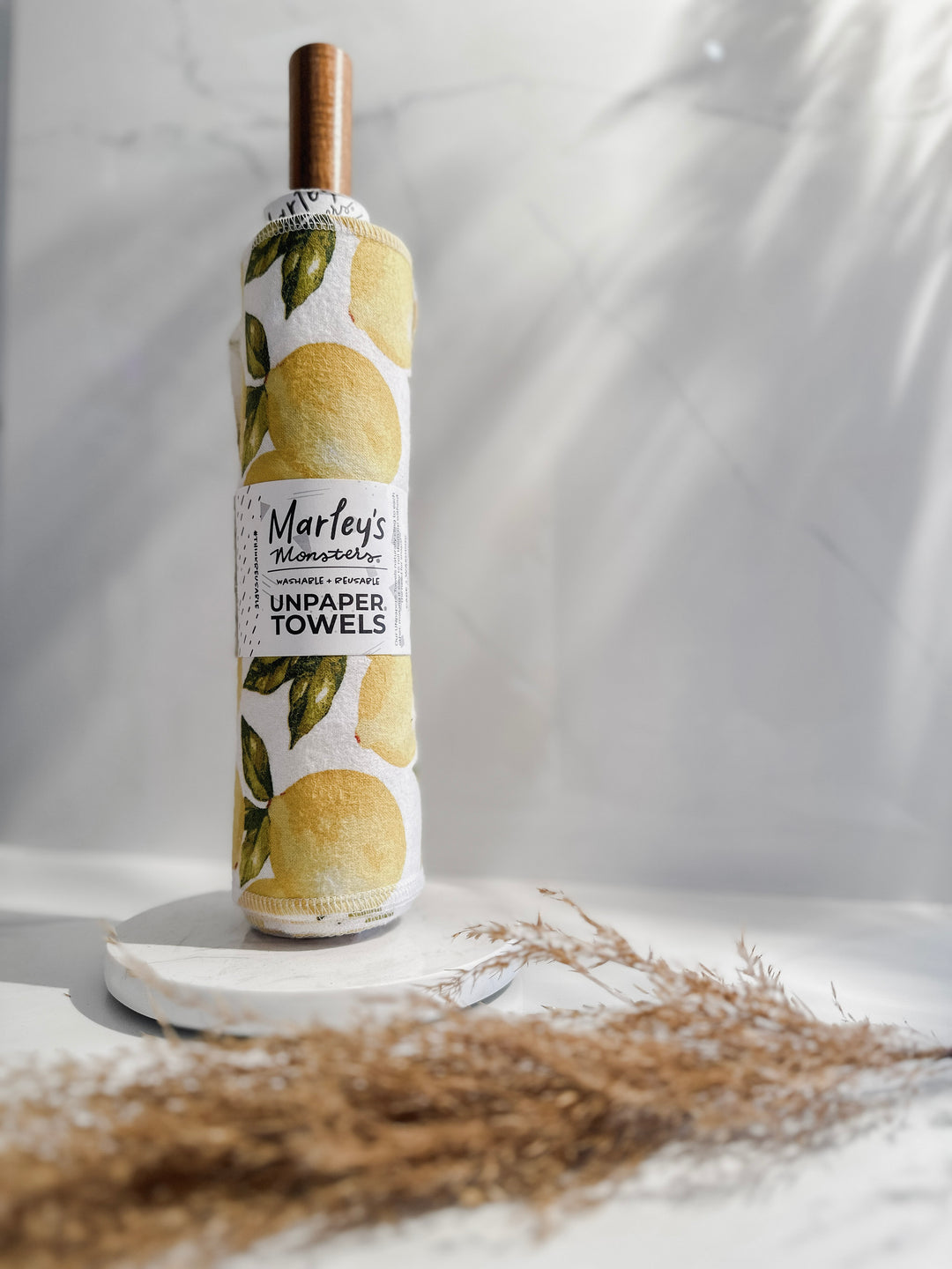 Prerolled Vintage Lemon UNpaper Towels