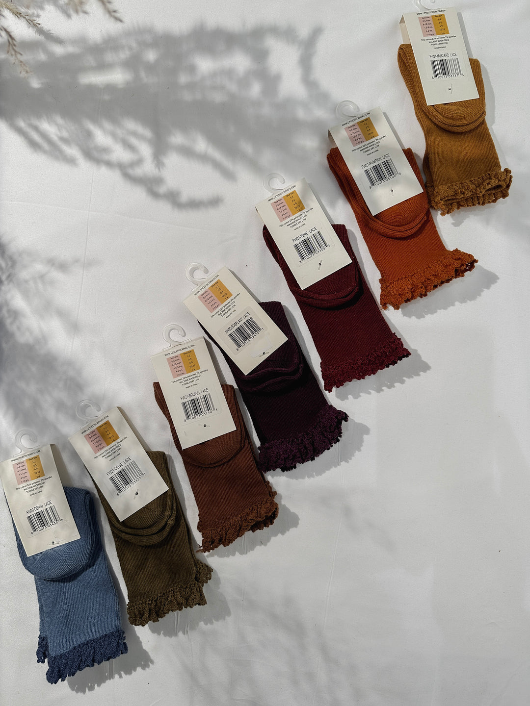 Lace Top Knee High Socks for Babies