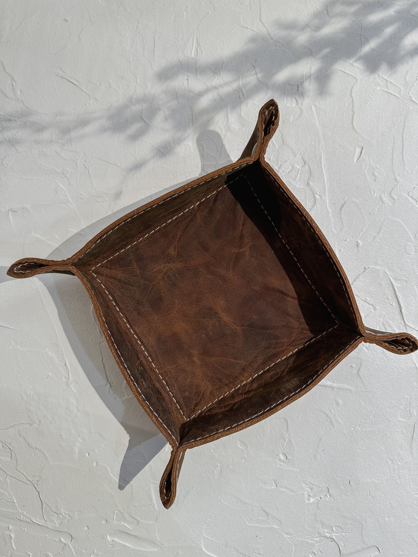 Hopofly Leather Catchall Tray - Simple Good