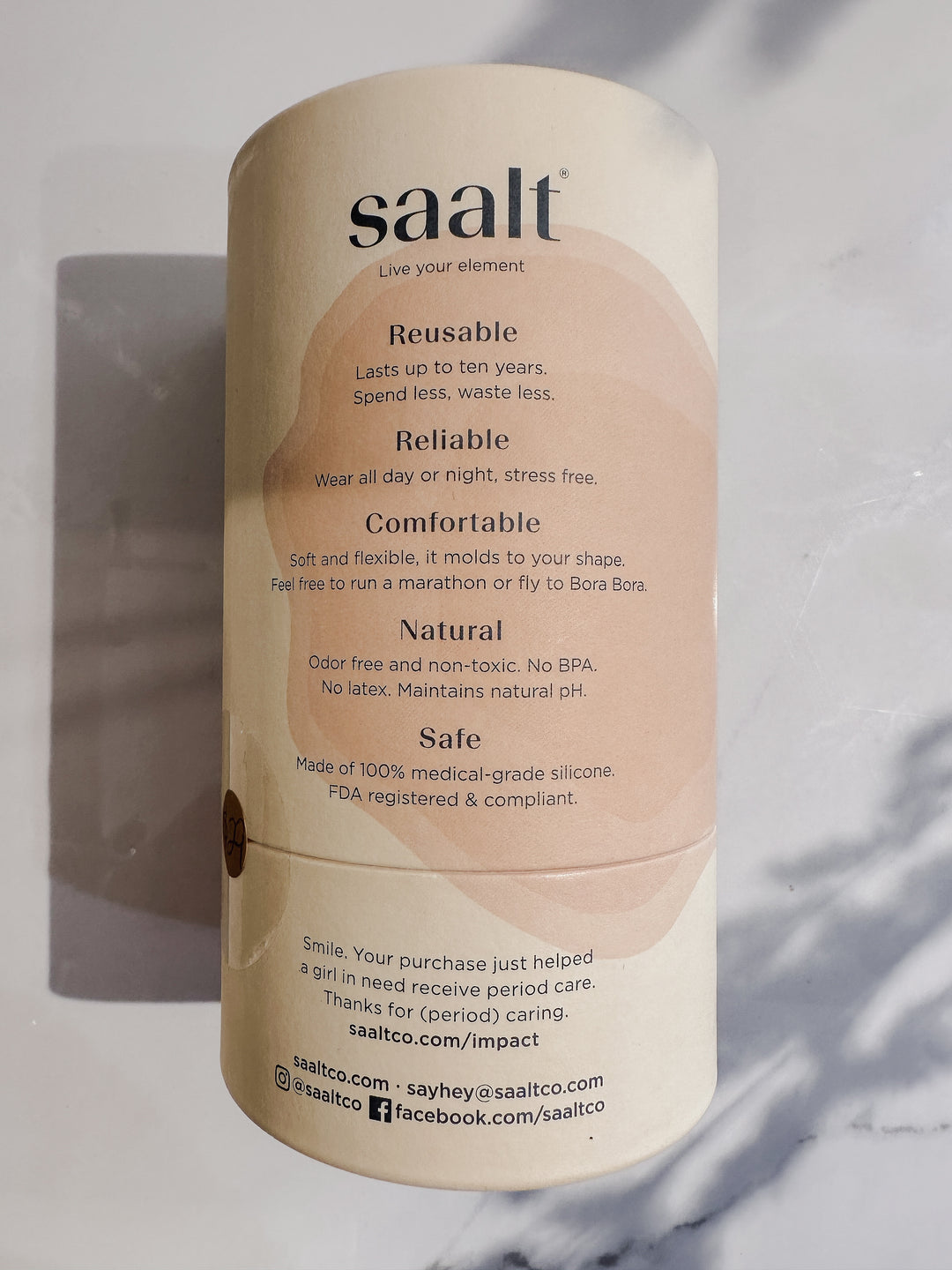 Saalt Menstrual Cup - Simple Good
