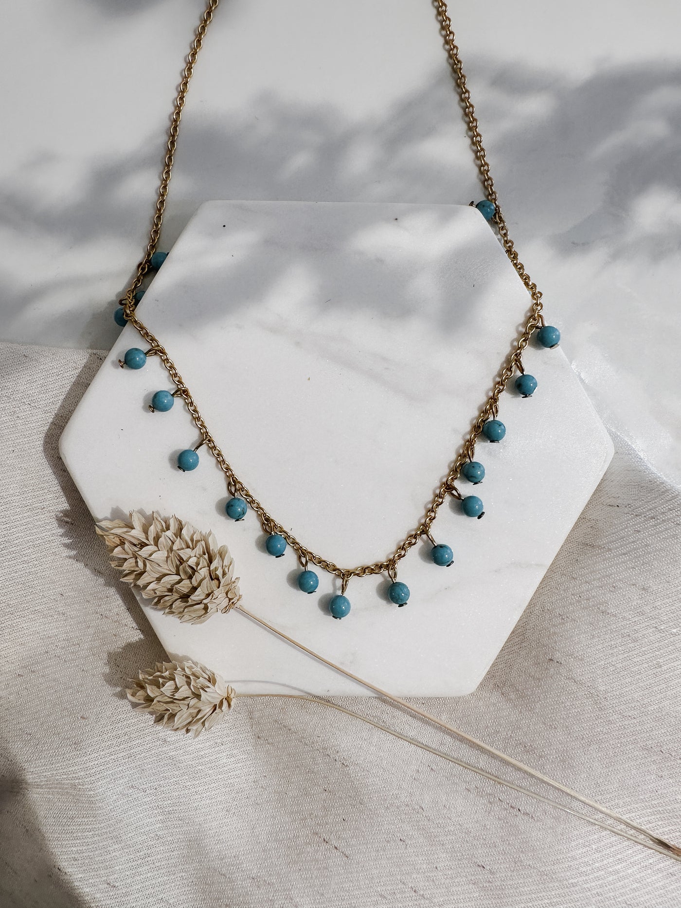 Altiplano Turquoise Jangle Necklace - Simple Good