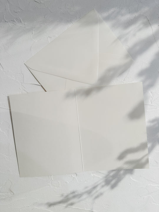 Girl with a Knife Mr & Mr Greeting Card - Simple Good