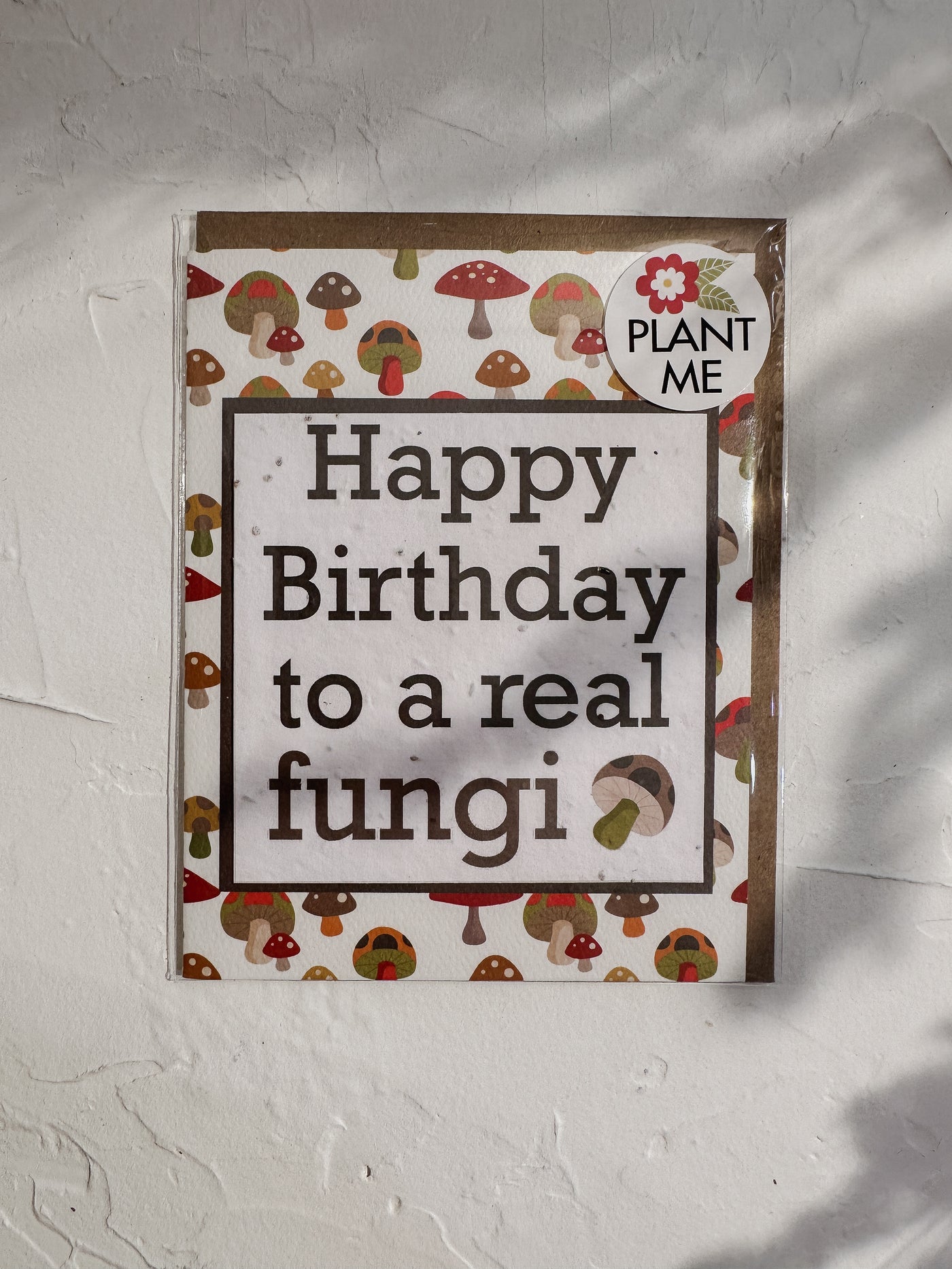 Seedy Card Fungi Birthday Seed Card - Simple Good