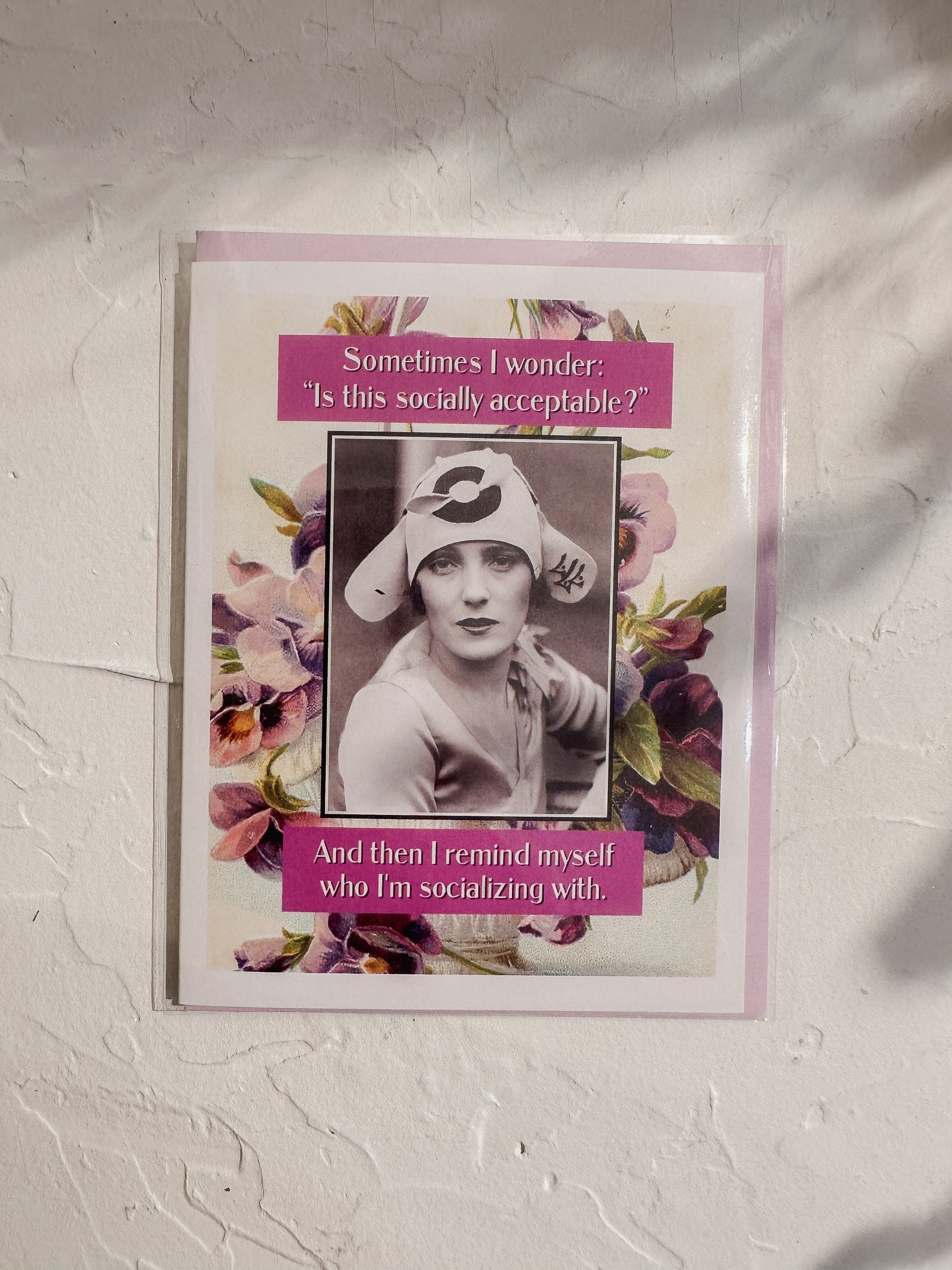 Umlaut Brooklyn Socially Acceptable Vintage Card - Simple Good