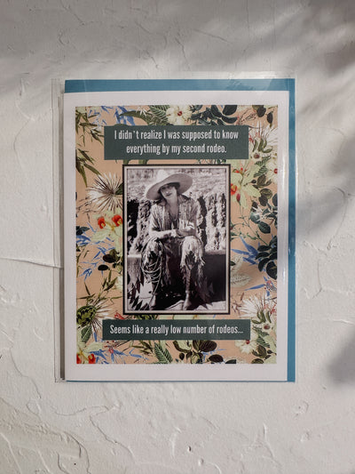 Umlaut Brooklyn Second Rodeo Vintage Card - Simple Good