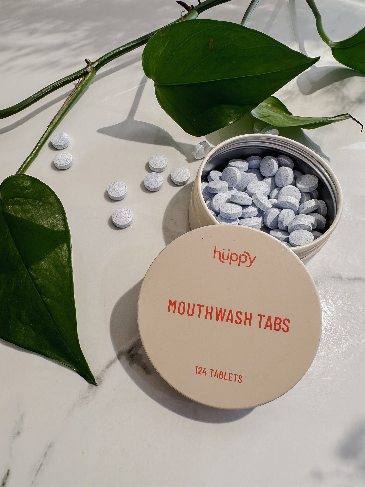 Huppy Refillable Mouthwash Tablets Tin - Simple Good