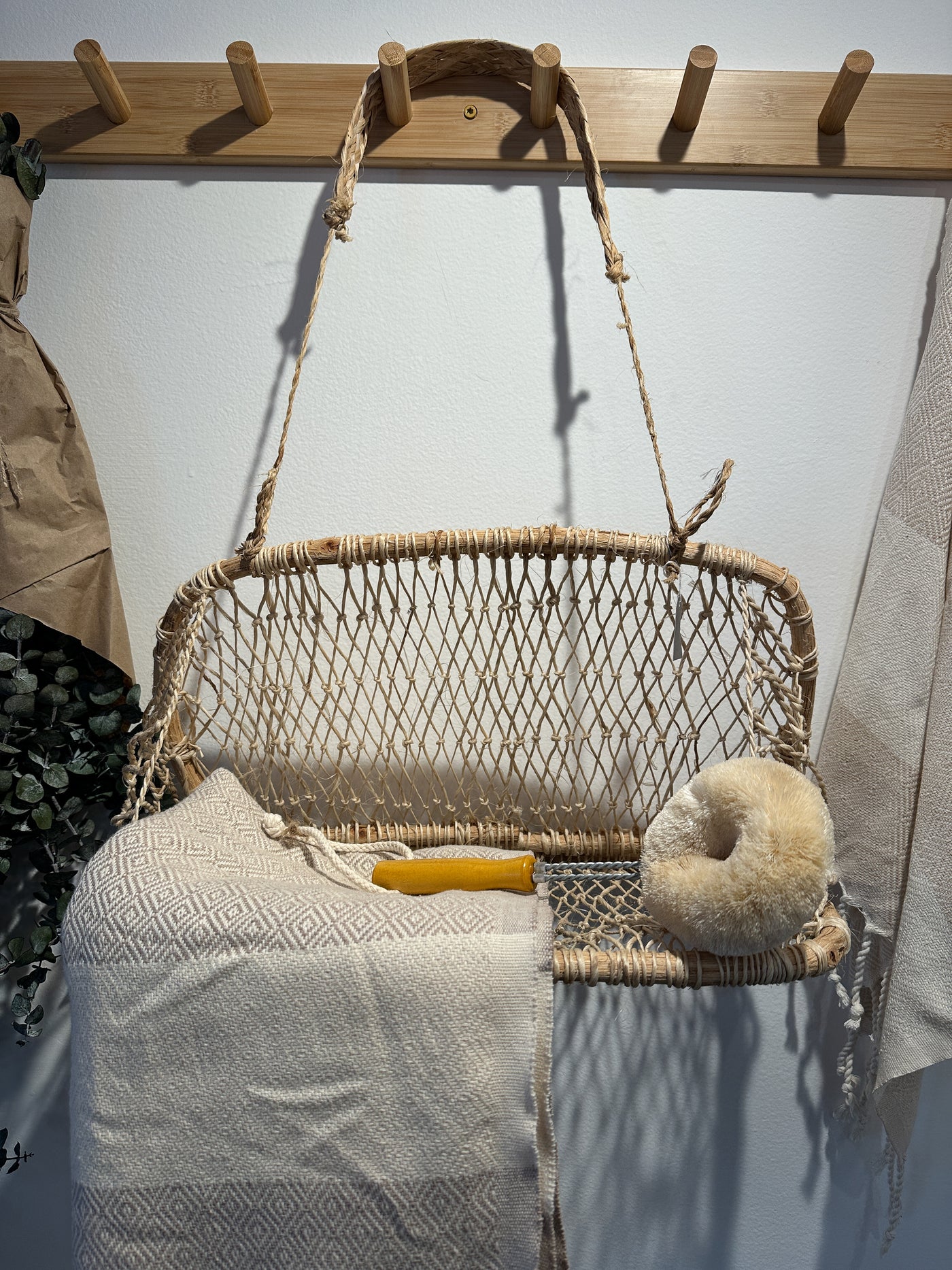 Mel Medium Mexican Haucaul Hanging Basket - Simple Good