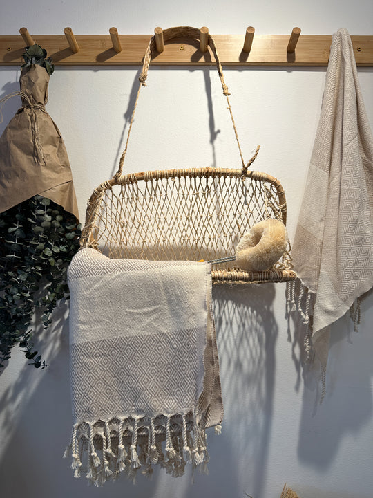 Mel Medium Mexican Haucaul Hanging Basket - Simple Good