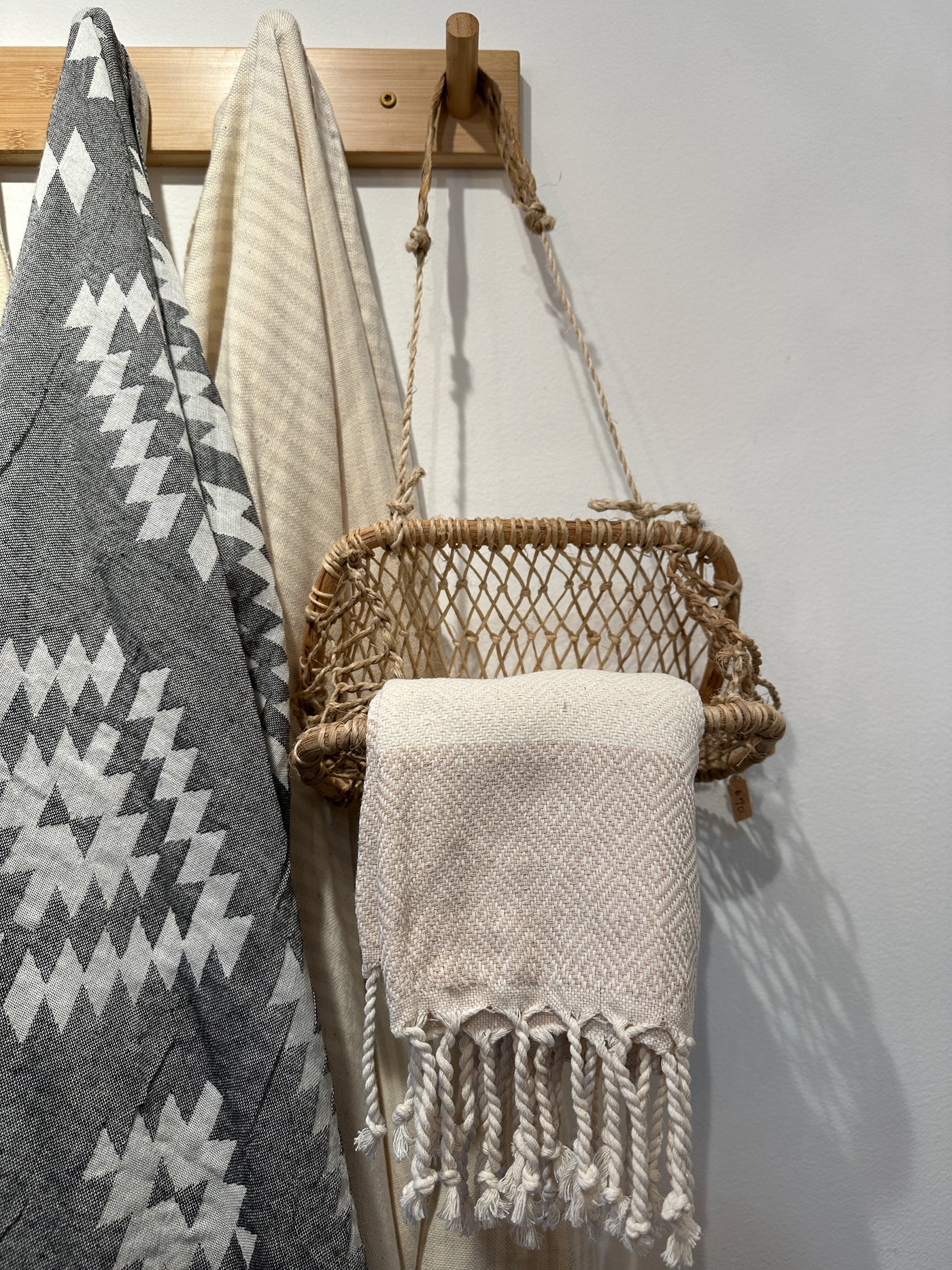 Mel Small Mexican Haucaul Hanging Basket - Simple Good