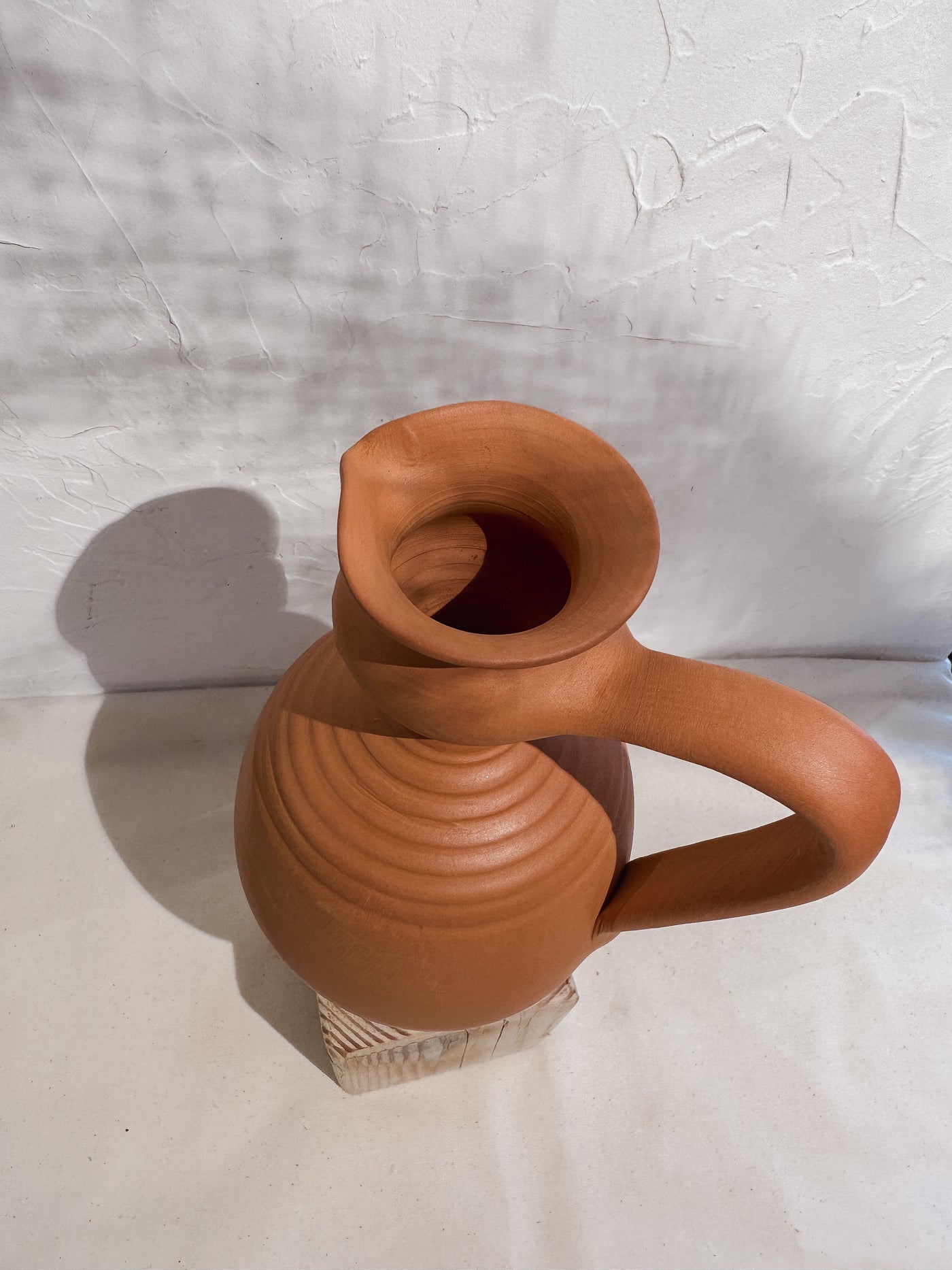 Roca Caus Single Handle Terracotta Vase - Simple Good