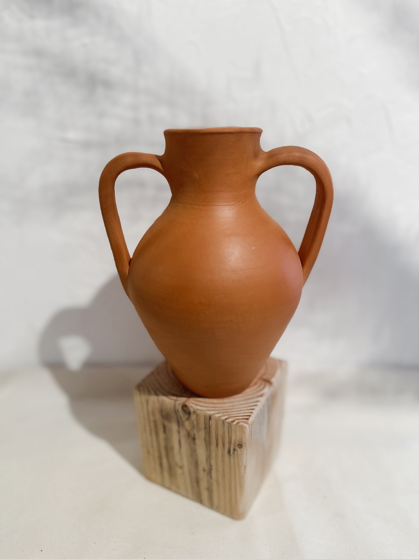 Roca Caus Double Handle Terracotta Vase - Simple Good