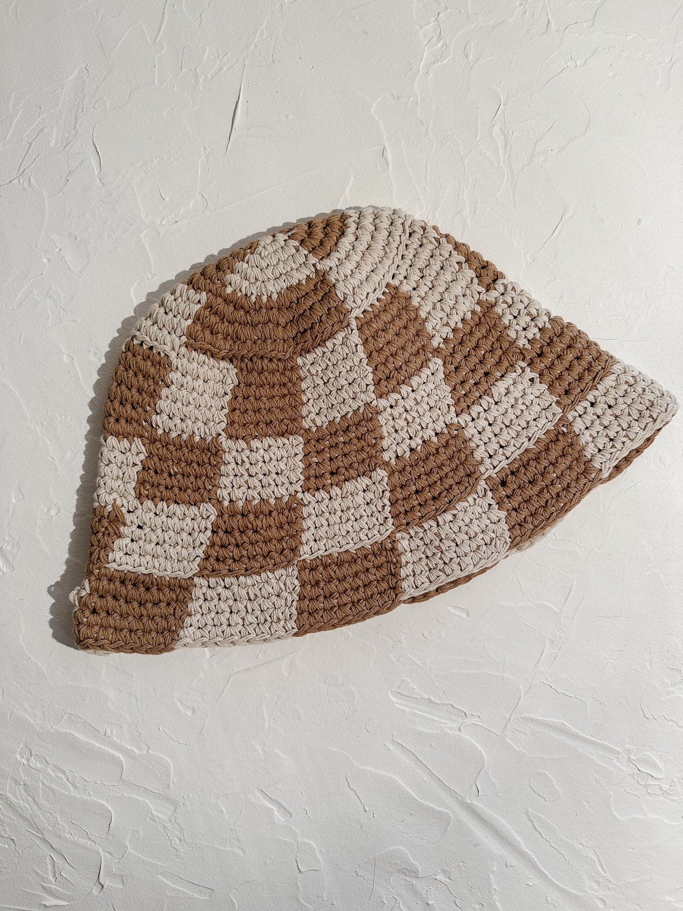 Fame Accessories Kids Crocheted Checkered Bucket Hat - Simple Good