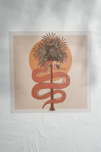 Cai & Jo Palm Snake Print - Simple Good
