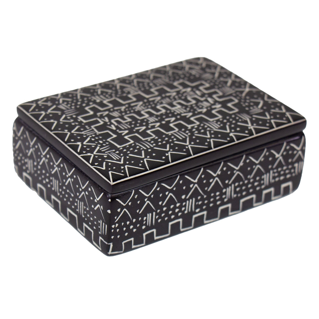 Global Crafts Soapstone Carved Box - Simple Good