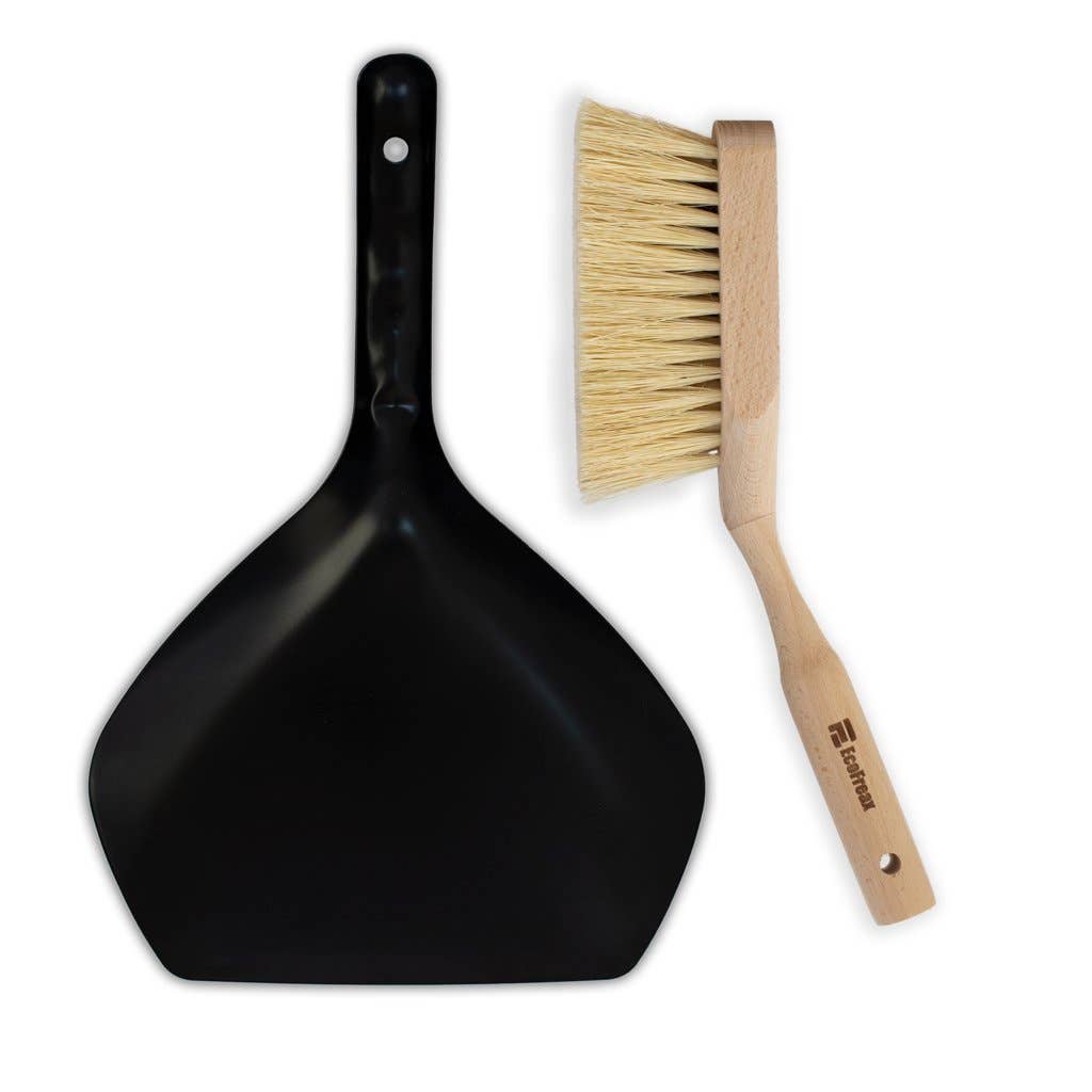 EcoFreax Broom and dustpan wooden set - Simple Good