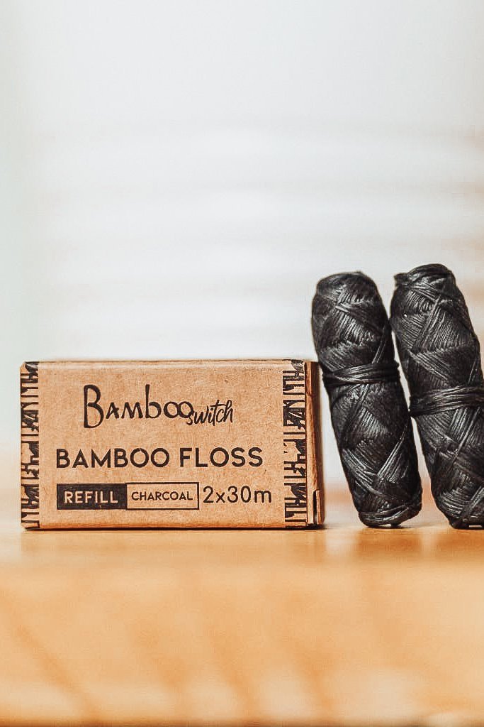 Plastic Free Bamboo Dental Floss Refills