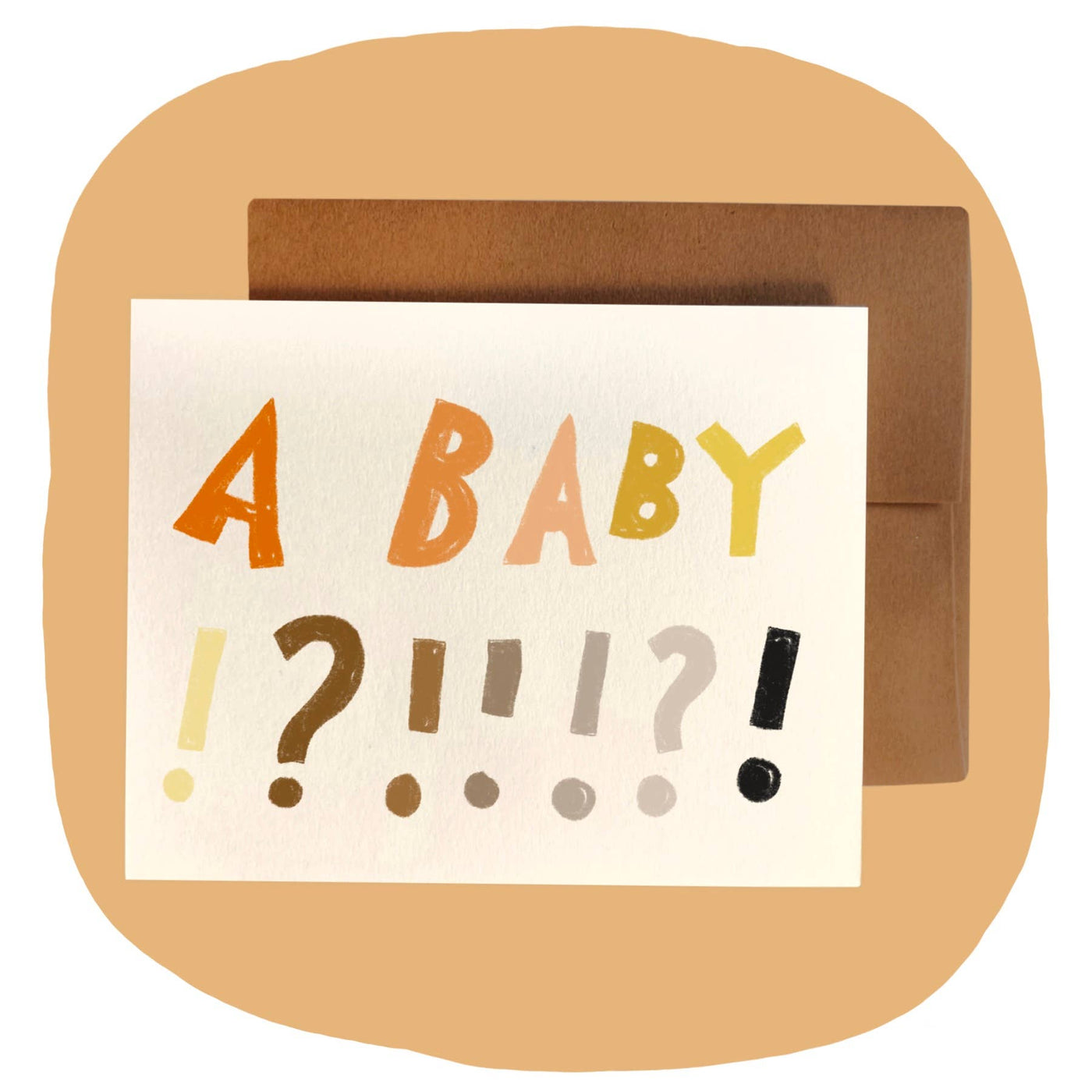 RANI BAN CO A BABY!?!!!?! Card - Simple Good