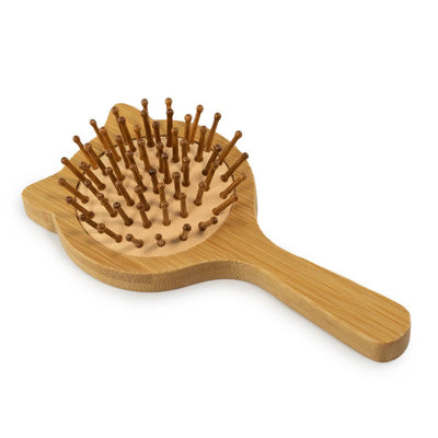 EcoFreax Kitten shape bamboo hair brush for girls - Simple Good