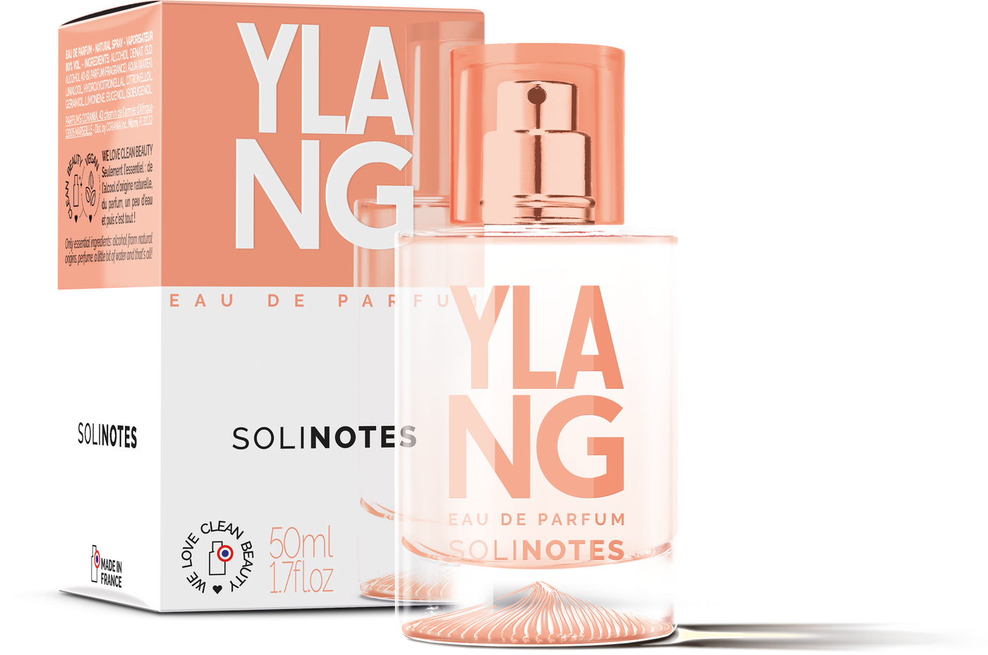 Solinotes (US Stores) - Distributed by Scents of Europe Ylang Ylang Eau de Parfum 1.7 oz - CLEAN BEAUTY - Simple Good