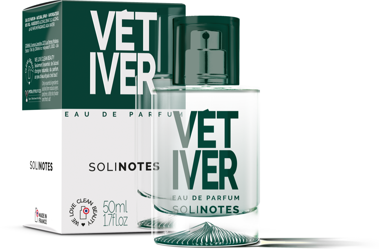 Solinotes (US Stores) - Distributed by Scents of Europe Vetiver Eau de Parfum 1.7 oz - CLEAN BEAUTY - Simple Good