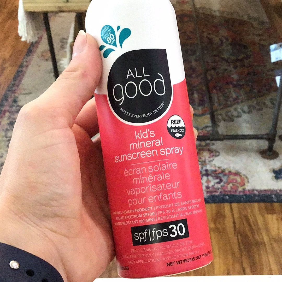 Sunscreen spray