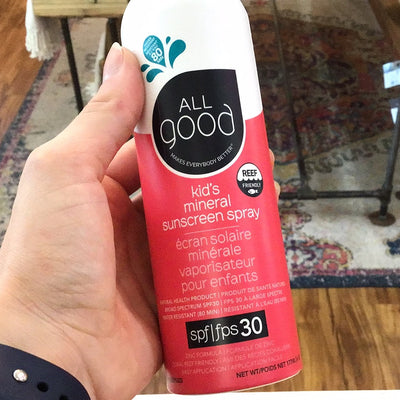 Sunscreen spray